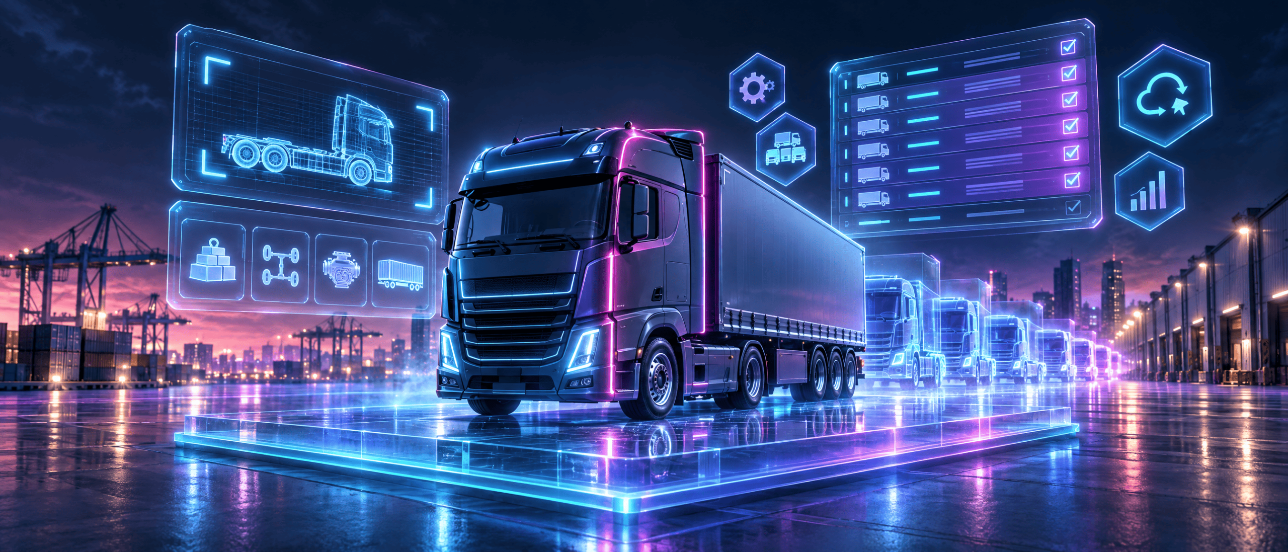 Software gestione flotta truck e veicoli commerciali: catalogo digitale, inserimento da telaio e aggiornamento massivo annunci